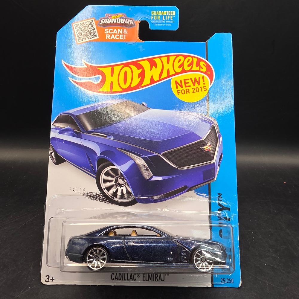 Hot Wheels Cadillac Elmiraj Blue 2018 HW City 2015 25/250